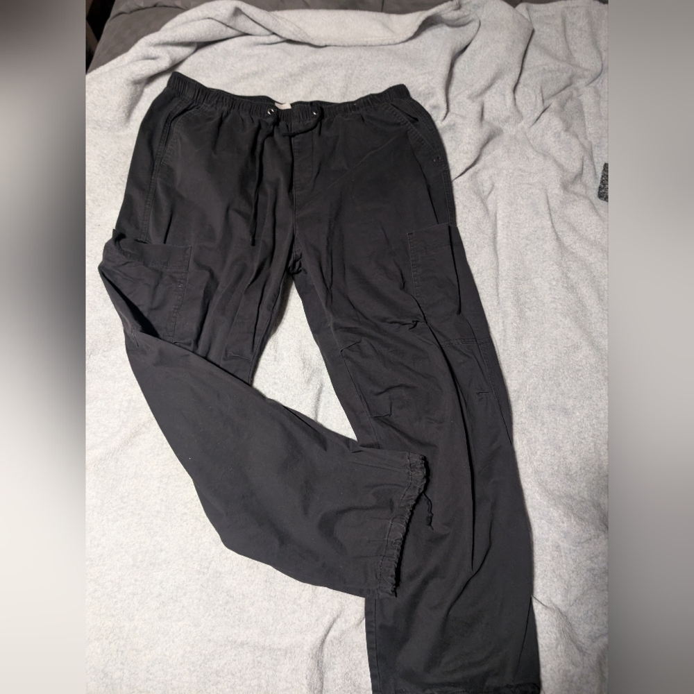 Women's Black Cargo Pants